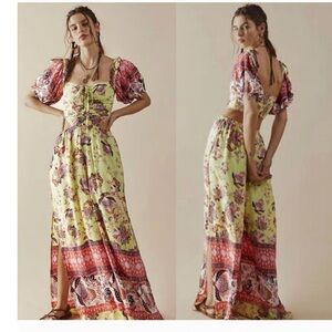 Free People Bali Citrus Skies One-Piece